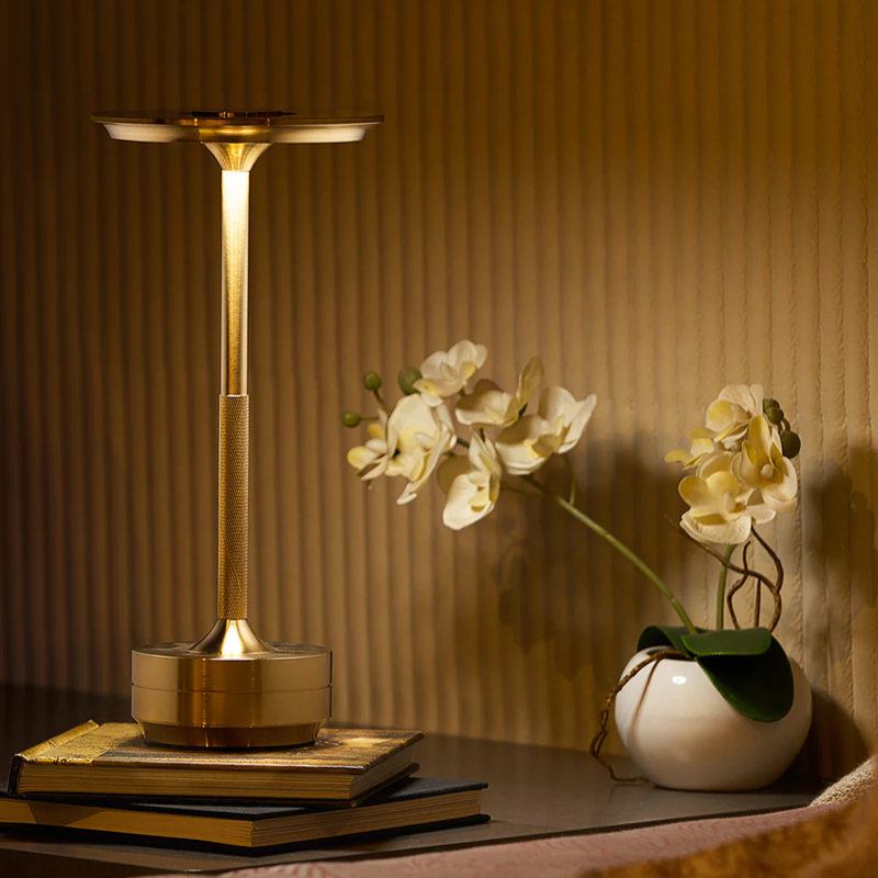 LUMITOP™ Nova Touch LED Table Lamp – Rechargeable, Dimmable & Cordless Minimal Light