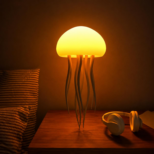 LUMITOP™ Jello Night Light Lamp – Rechargeable, Cordless & 16-Color Changing Night Light with Touch and Motion Sensor