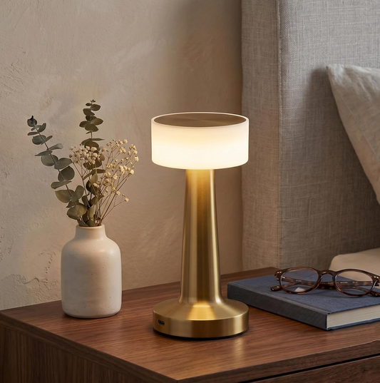 LUMITOP™ Ember Touch LED Table Lamp – Minimal Rechargeable, Dimmable & Cordless LED Light