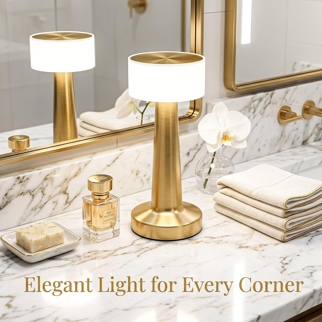 LUMITOP™ Ember Touch LED Table Lamp – Minimal Rechargeable, Dimmable & Cordless LED Light