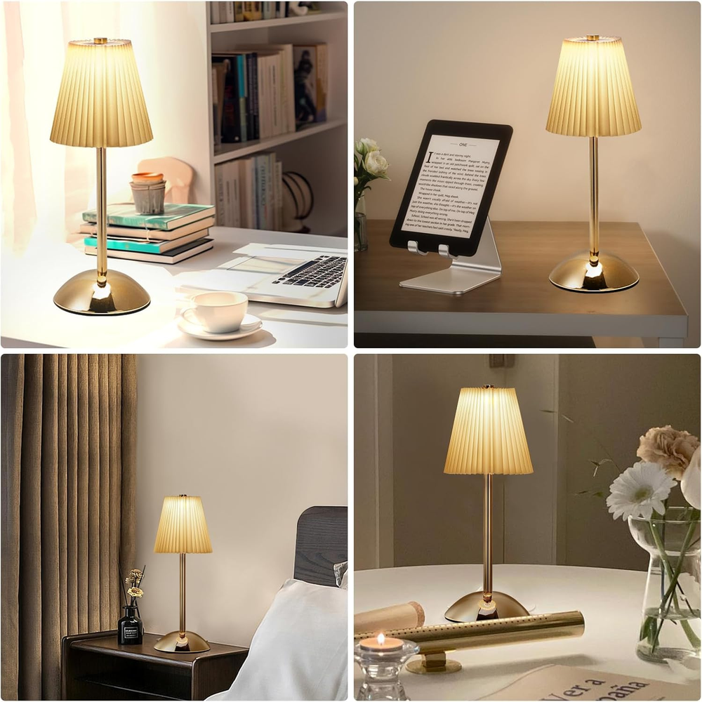 LUMITOP™ Solira Touch LED Table Lamp – Minimal Rechargeable, Dimmable & Cordless LED Light