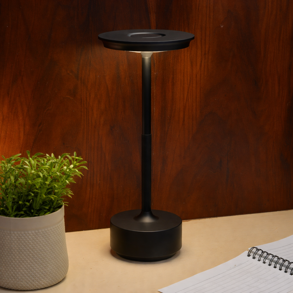 LUMITOP™ Nova Touch LED Table Lamp – Rechargeable, Dimmable & Cordless Minimal Light