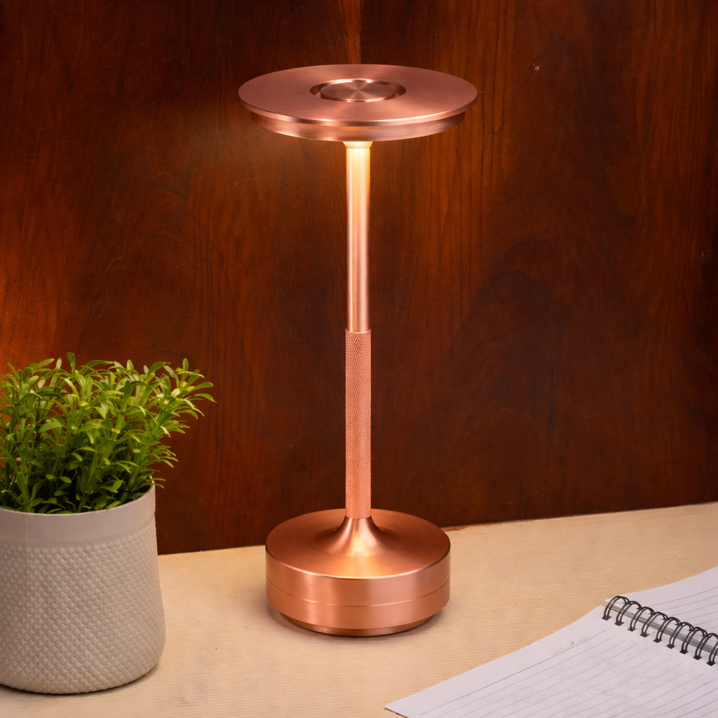 LUMITOP™ Nova Touch LED Table Lamp – Rechargeable, Dimmable & Cordless Minimal Light