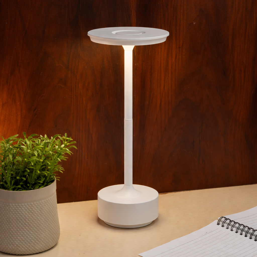 LUMITOP™ Nova Touch LED Table Lamp – Rechargeable, Dimmable & Cordless Minimal Light