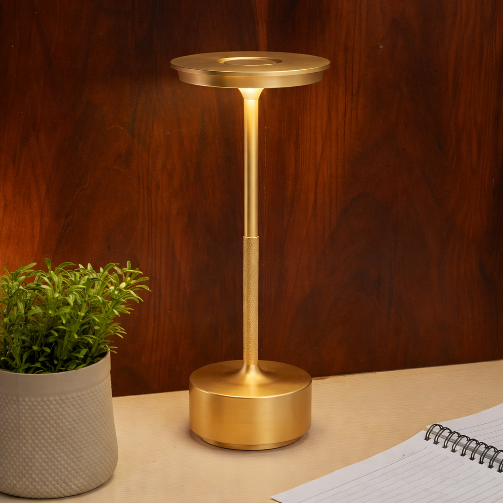 LUMITOP™ Nova Touch LED Table Lamp – Rechargeable, Dimmable & Cordless Minimal Light