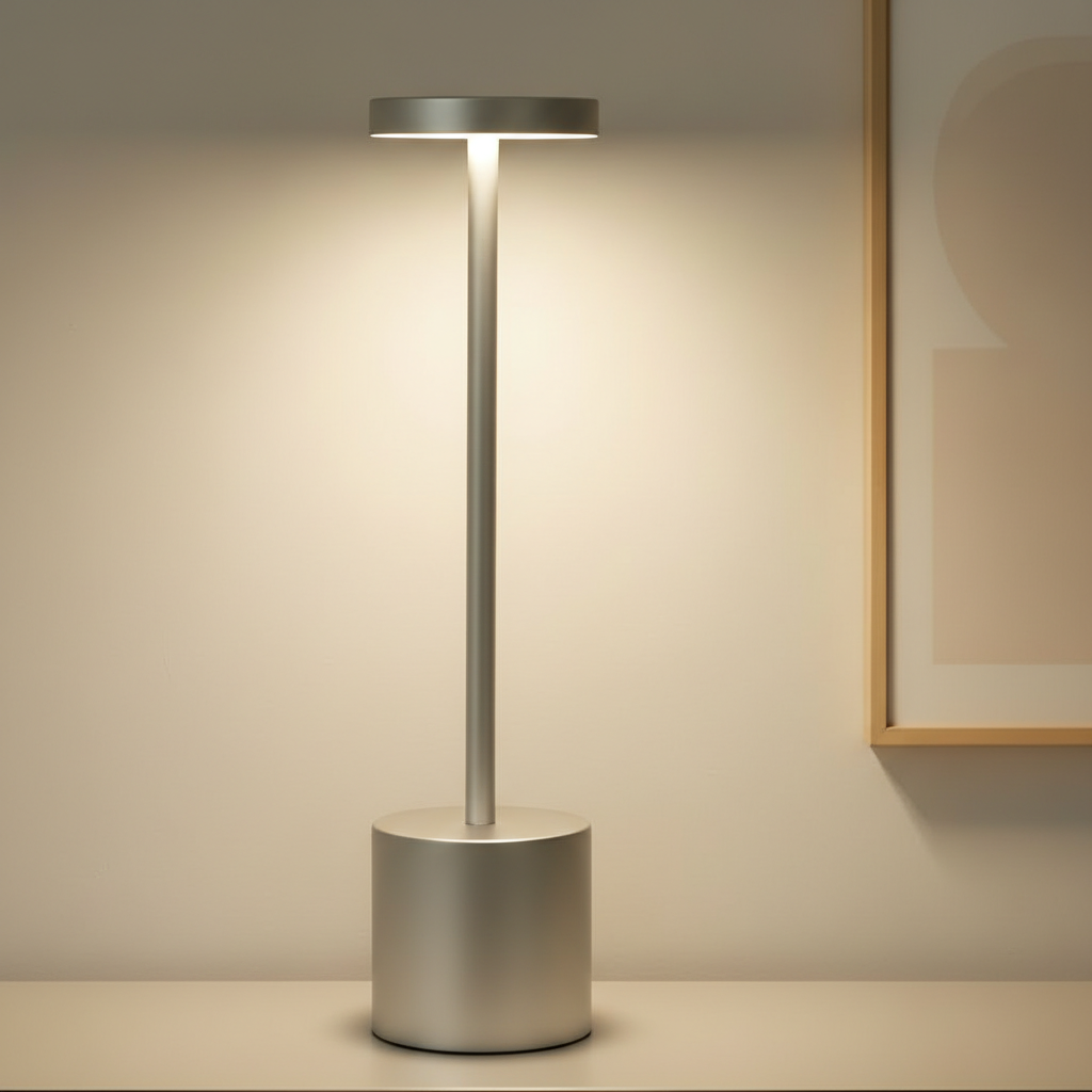 LUMITOP™ Aura Touch LED Table Lamp – Minimal Rechargeable, Dimmable & Cordless LED Light